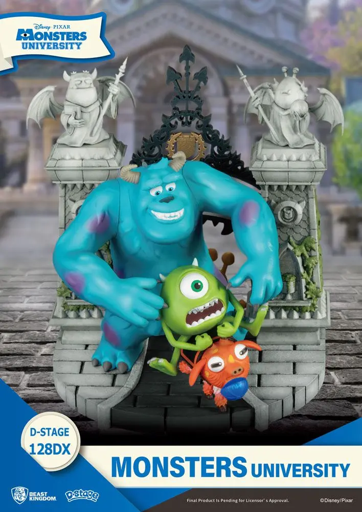 Die Monster Uni D-Stage PVC Diorama Mike & Sulley 14 cm Produktfoto