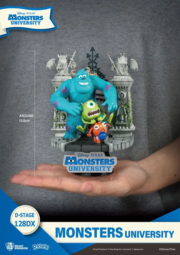 Die Monster Uni D-Stage PVC Diorama Mike & Sulley 14 cm Produktfoto