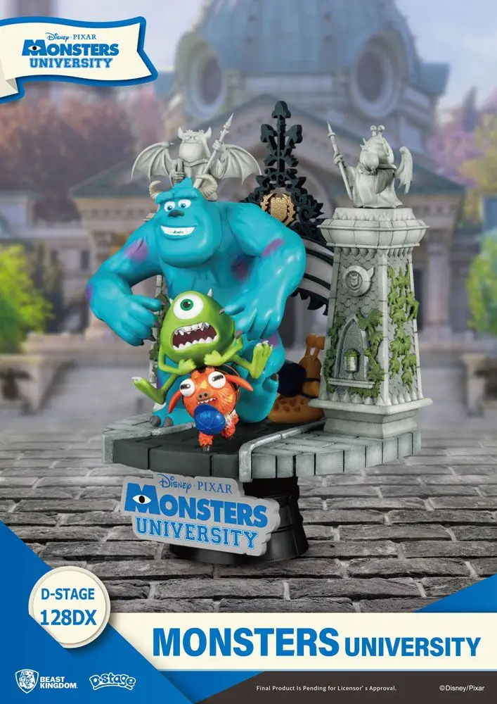 Die Monster Uni D-Stage PVC Diorama Mike & Sulley 14 cm Produktfoto