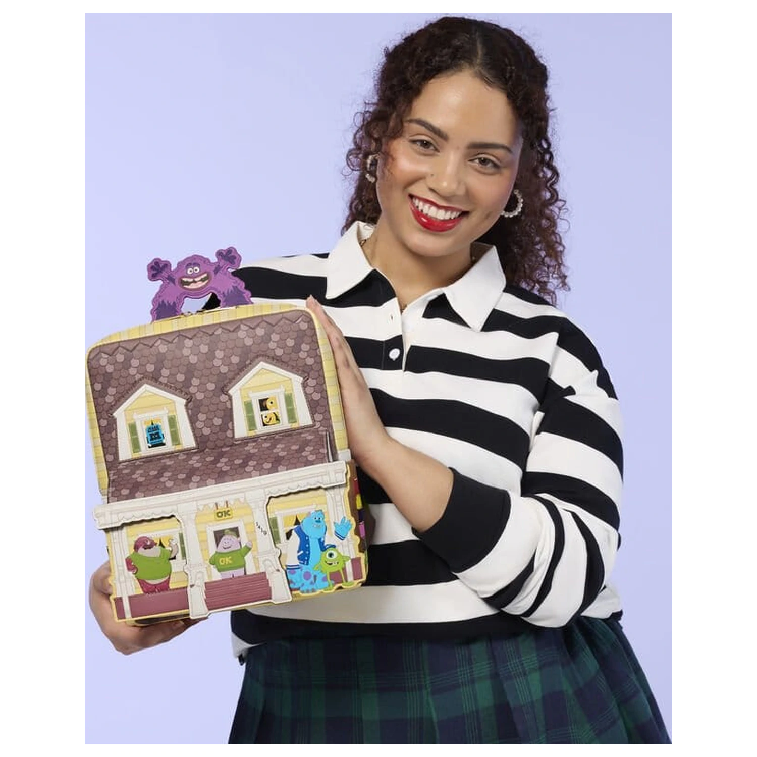 Monsters University Oozma Kappa House figürlicher Mini Rucksack Produktfoto