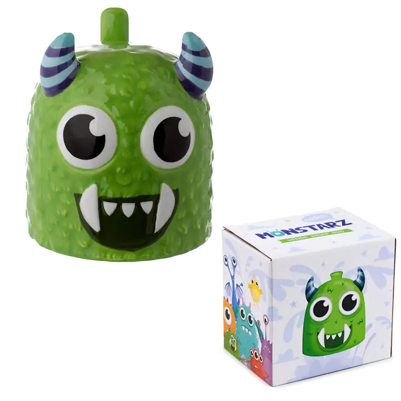 Monstruo Monstarz Green 3D Tasse 550ml Produktfoto