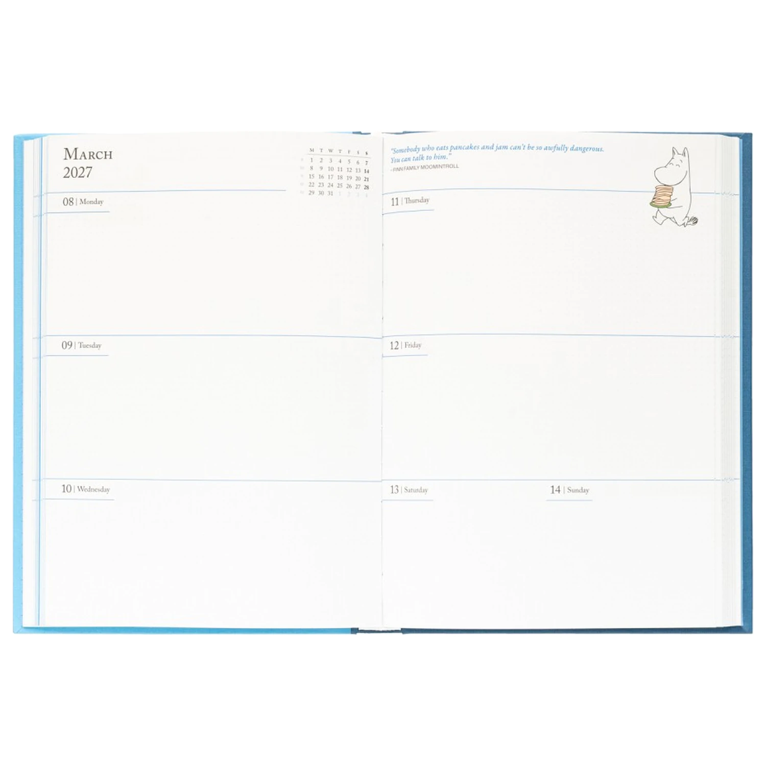 Moomin Akademischer Planer 2026/27 A5 *Englische Version* Produktfoto
