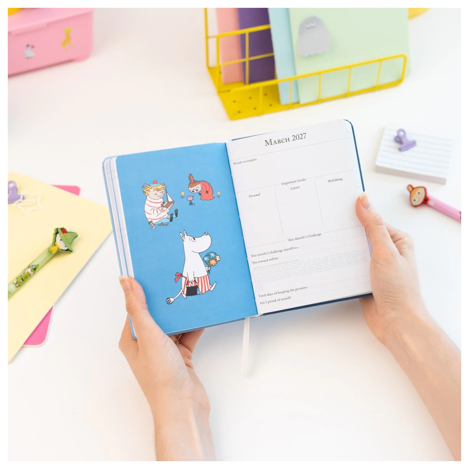 Moomin Akademischer Planer 2026/27 A6 *Englische Version* Produktfoto
