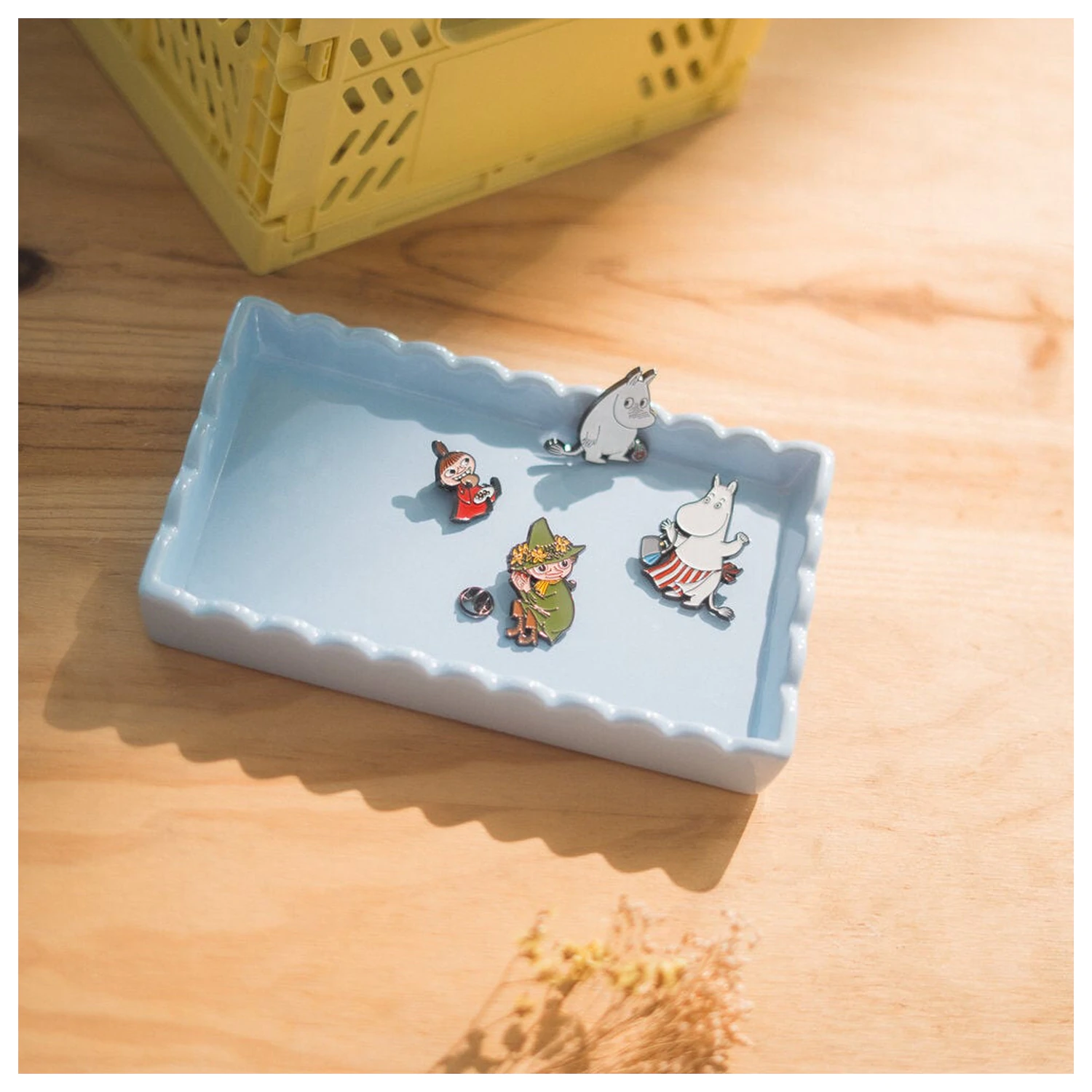 Moomin Set mit 4 Pins Produktfoto