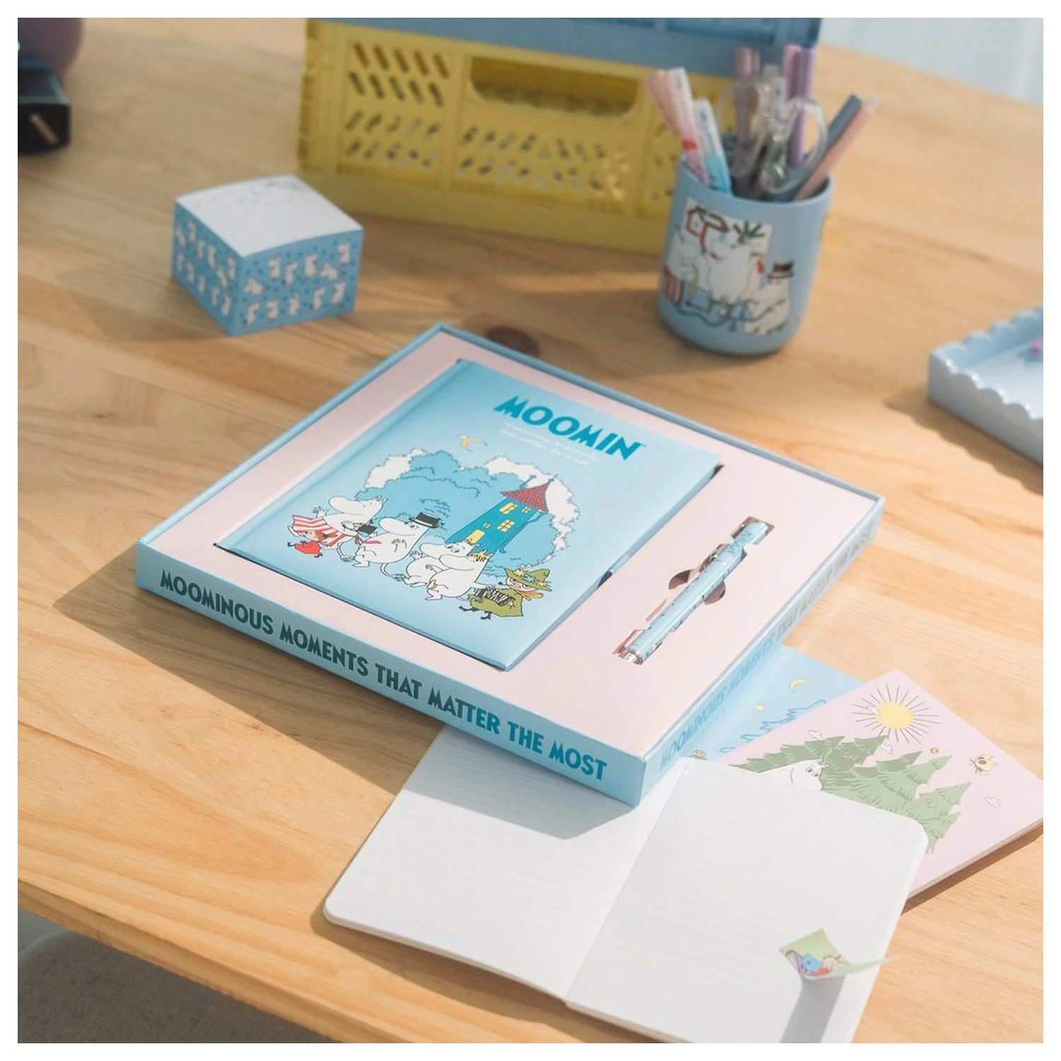 Moomin A5 Notizbuch und Stift-Set Produktfoto