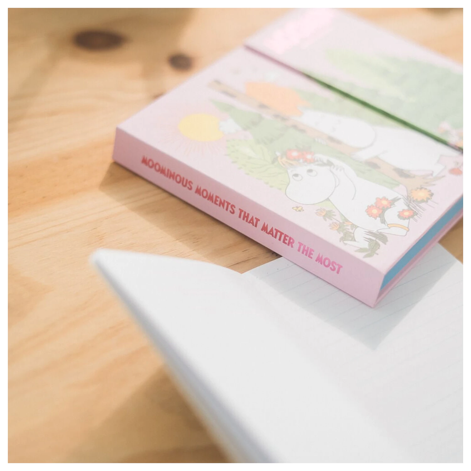 Moomin Wochenplaner mit Haftnotizen Produktfoto