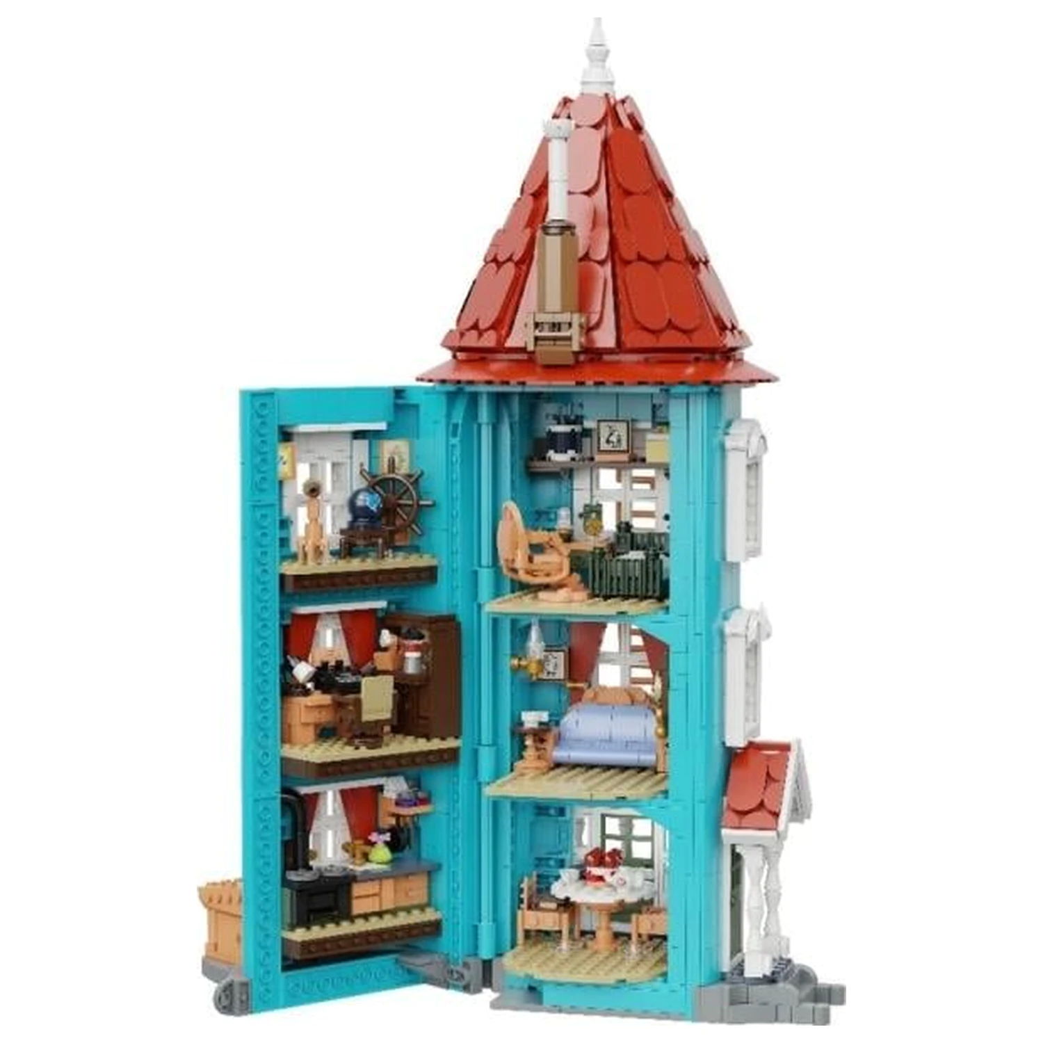 MOOMIN Moomin House Bausteine 1757 Teile Produktfoto