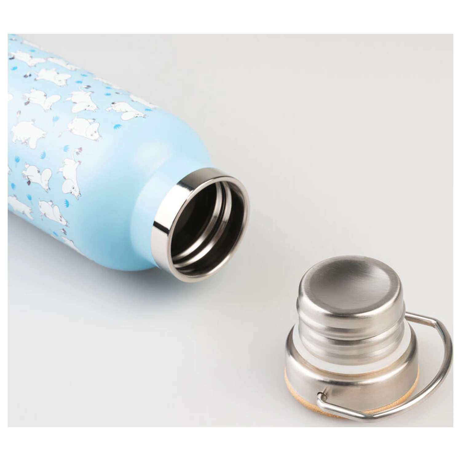Moomin Edelstahlflasche 500 Milliliter Produktfoto