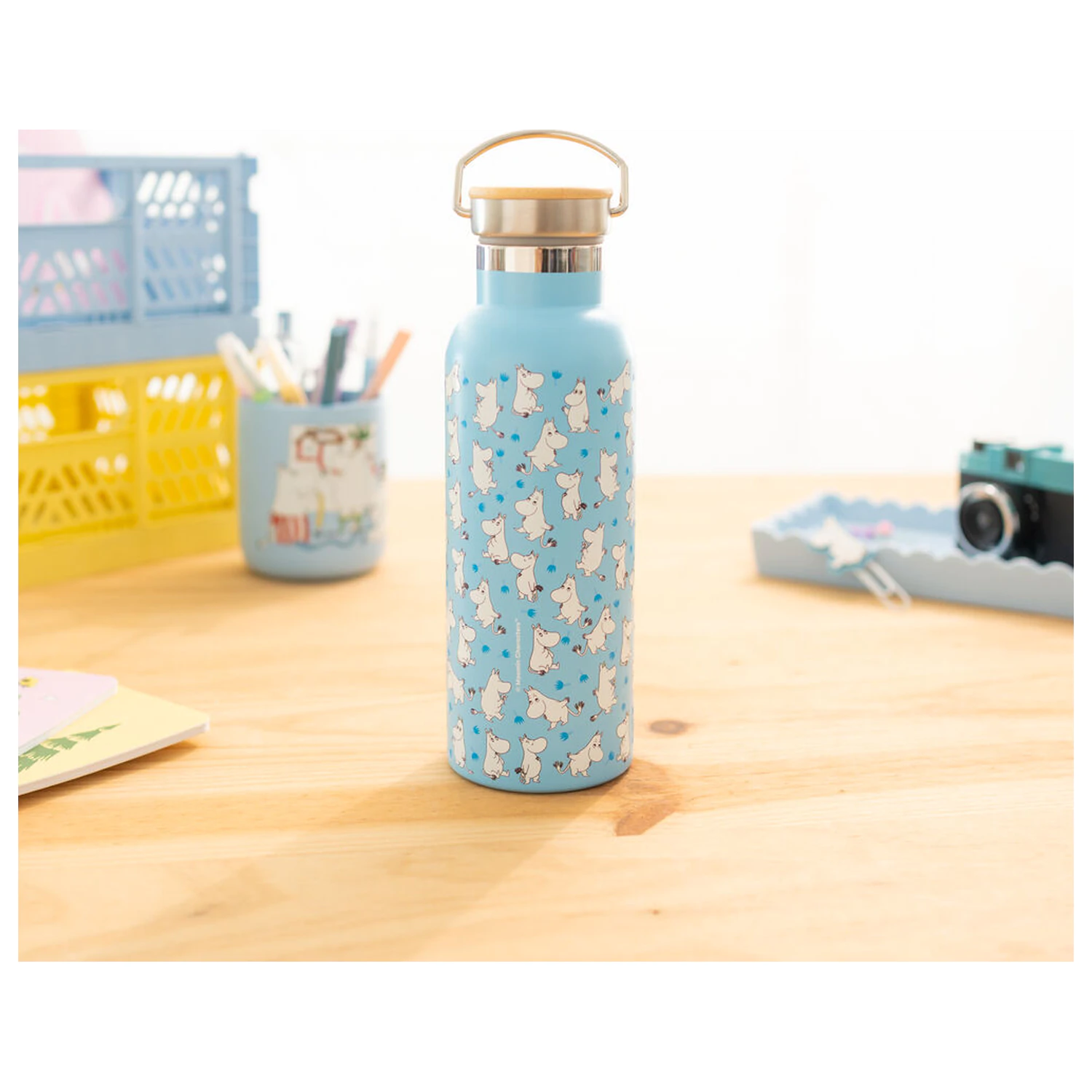 Moomin Edelstahlflasche 500 Milliliter Produktfoto