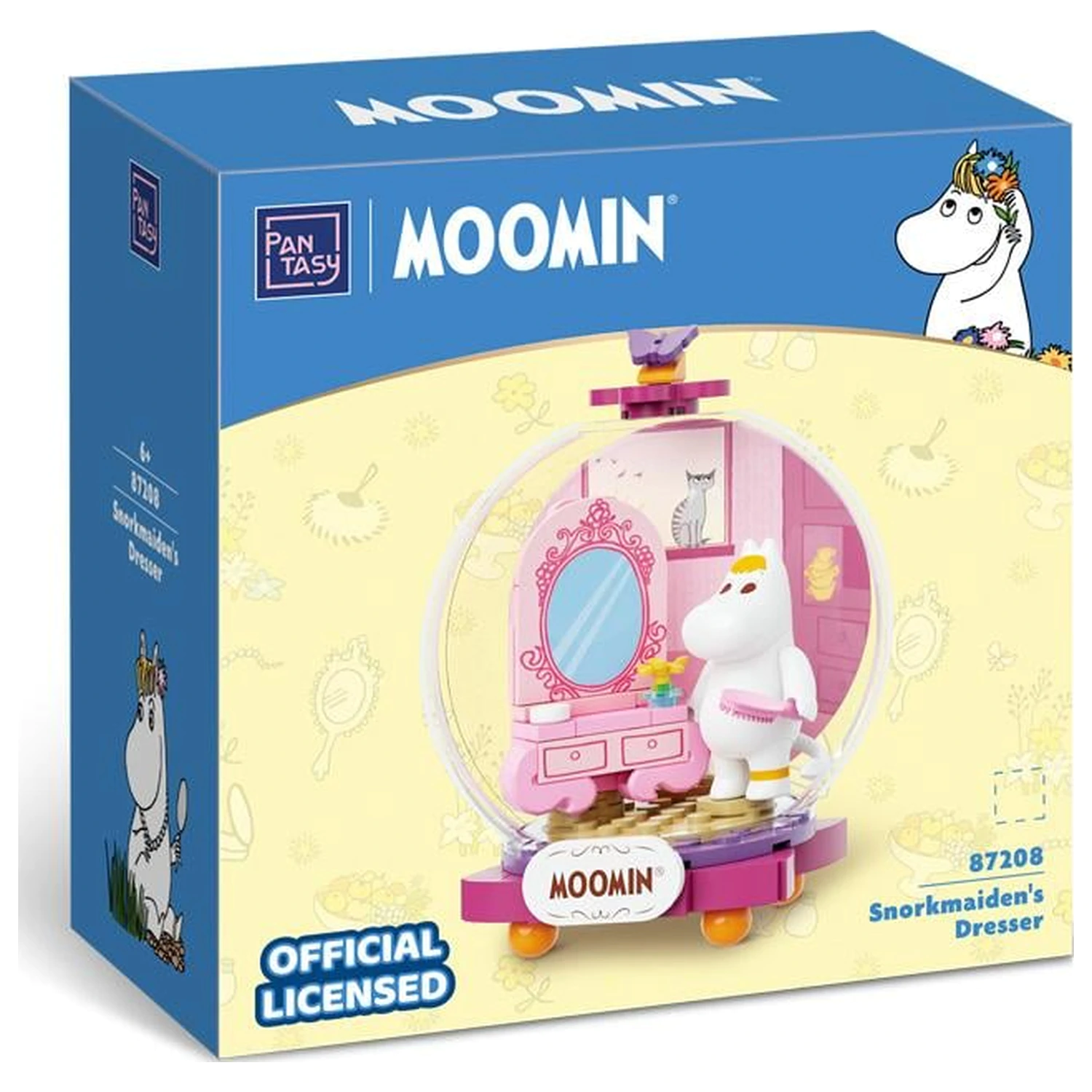 Moomin Snorkmaiden's Dresser Bausteine 84 Stk. Produktfoto