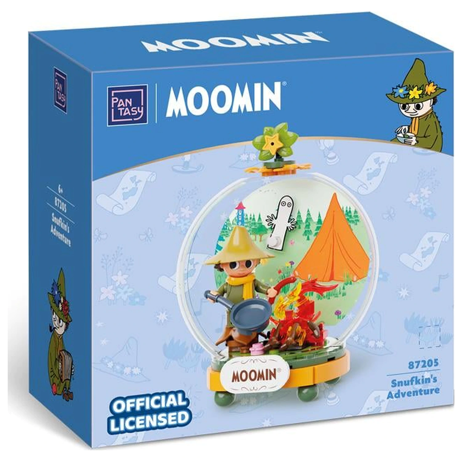Moomin Snufkin's Adventure Bausteine 86 Stk. Produktfoto