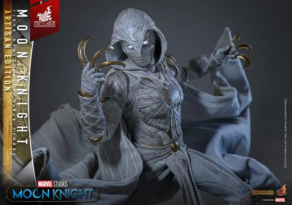 Moon Knight Action Figur 1/6 Moon Knight Artisan Edition 29 cm Produktfoto