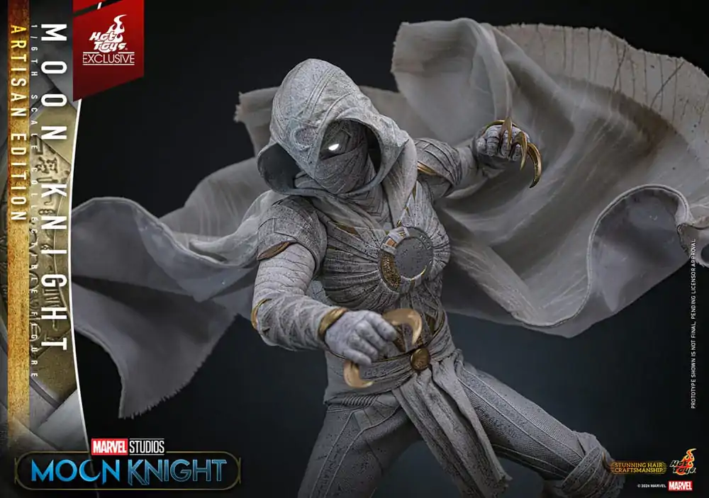 Moon Knight Action Figur 1/6 Moon Knight Artisan Edition 29 cm Produktfoto