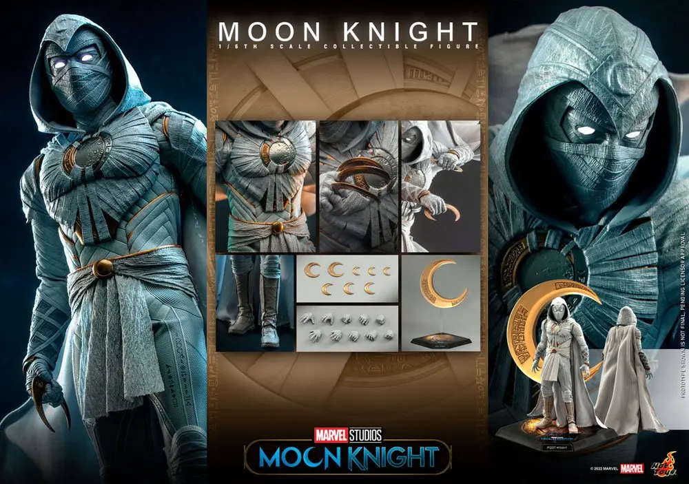 Moon Knight Masterpiece Actionfigur 1/6 Moon Knight 29 cm Produktfoto