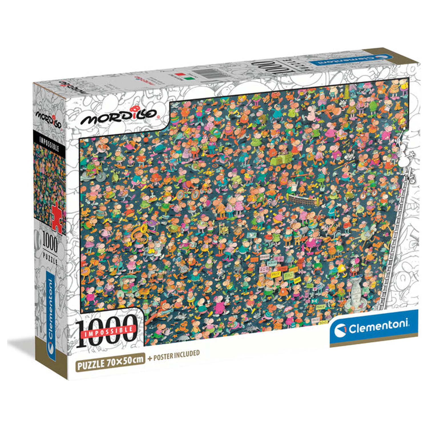 Mordillo Impossible Puzzle 1000 Teile Produktfoto