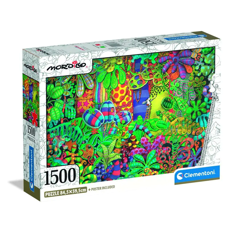 Mordillo The Painter Puzzle 1500St Produktfoto