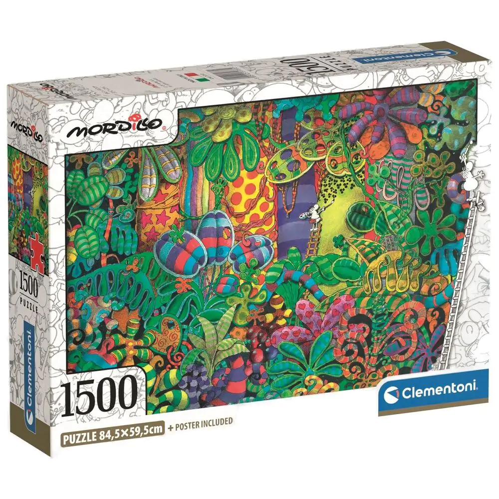 Mordillo The Painter Puzzle 1500St Produktfoto