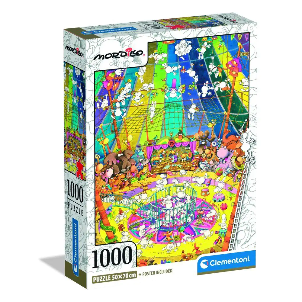 Mordillo The Show Puzzle 1000St Produktfoto