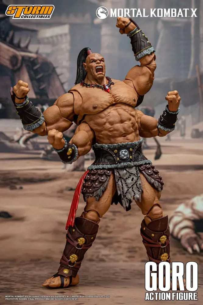 Mortal Kombat Actionfigur 1/12 Goro 18 cm termékfotó