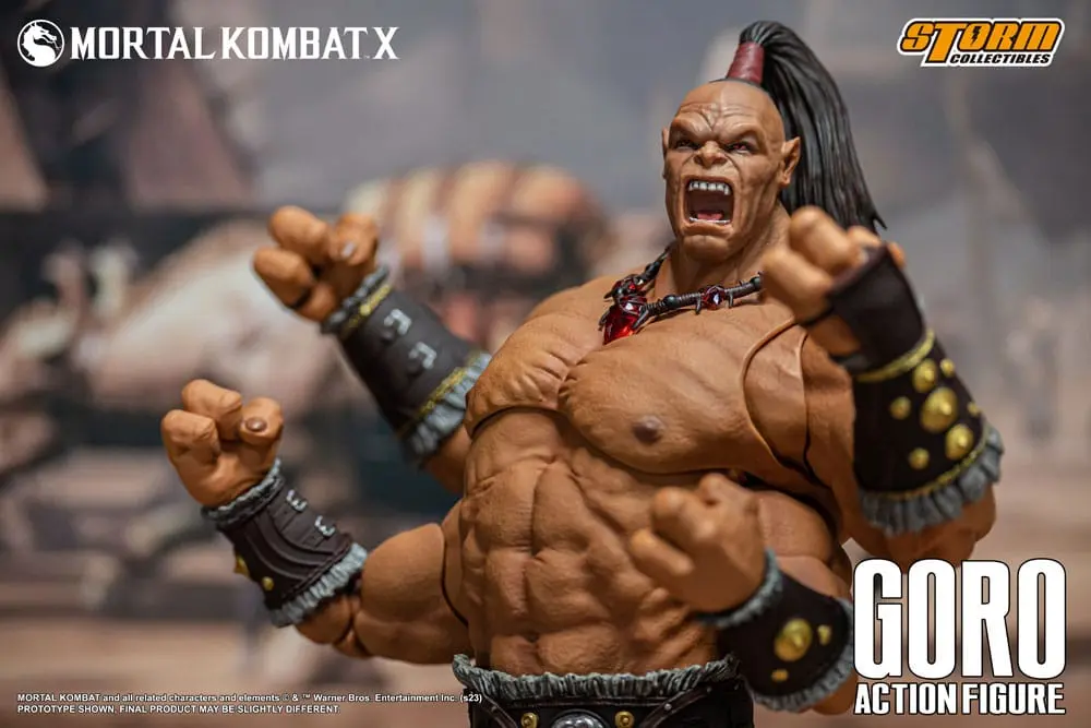 Mortal Kombat Actionfigur 1/12 Goro 18 cm termékfotó