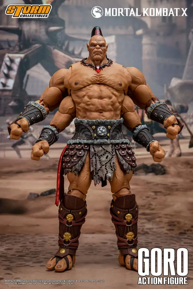 Mortal Kombat Actionfigur 1/12 Goro 18 cm termékfotó