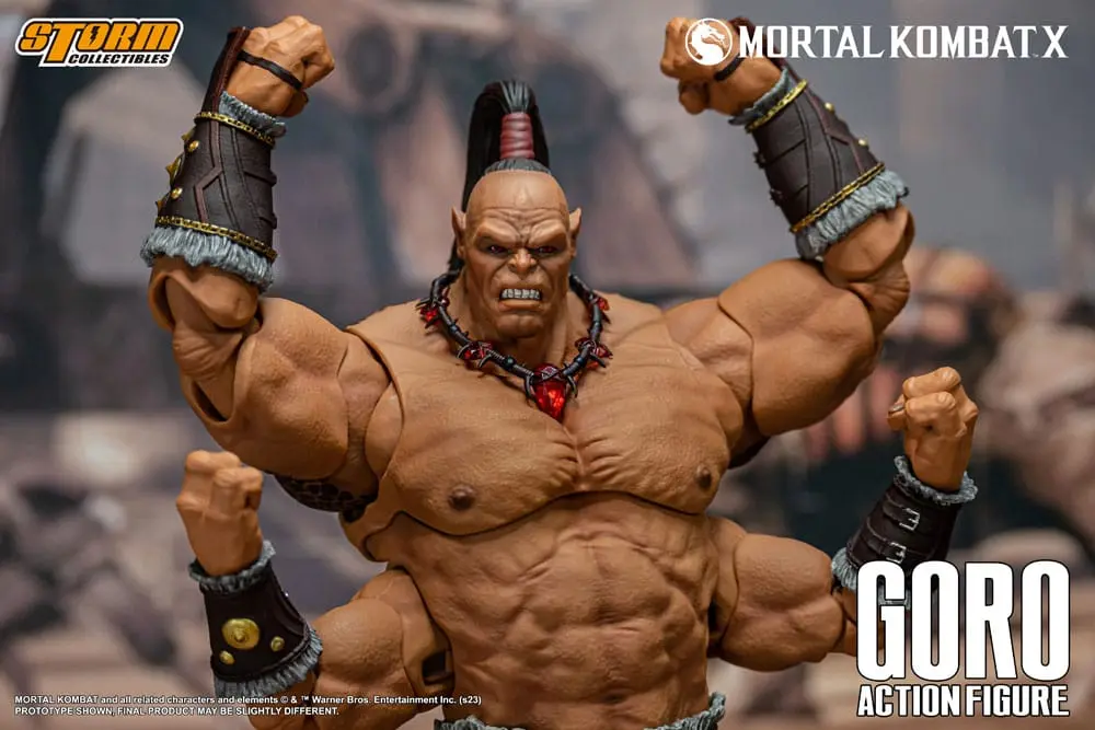 Mortal Kombat Actionfigur 1/12 Goro 18 cm termékfotó