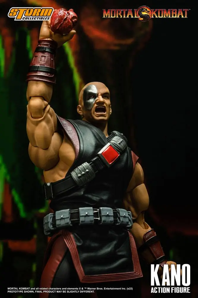 Mortal Kombat Actionfigur 1/12 Kano 18 cm Produktfoto