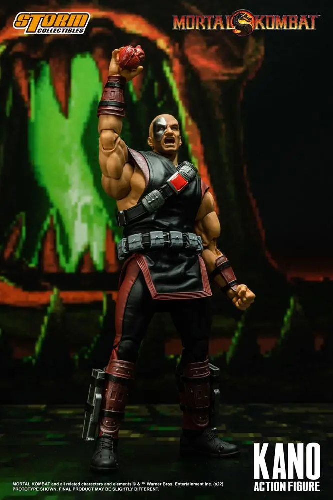 Mortal Kombat Actionfigur 1/12 Kano 18 cm Produktfoto