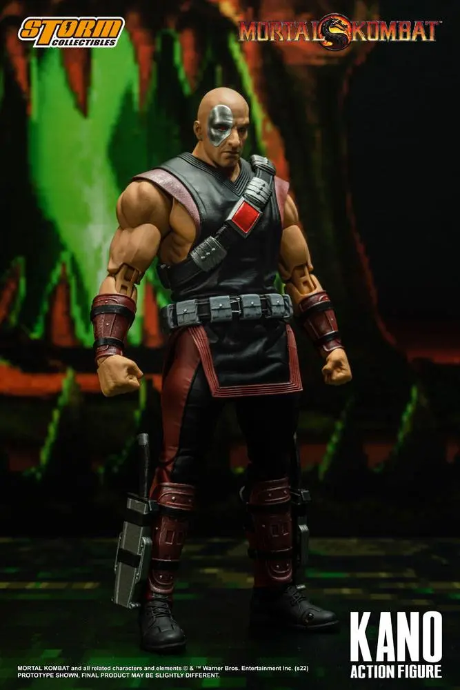 Mortal Kombat Actionfigur 1/12 Kano 18 cm Produktfoto