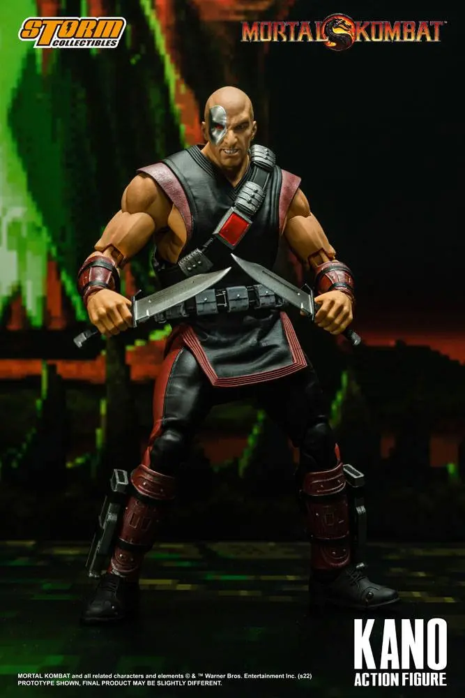 Mortal Kombat Actionfigur 1/12 Kano 18 cm Produktfoto