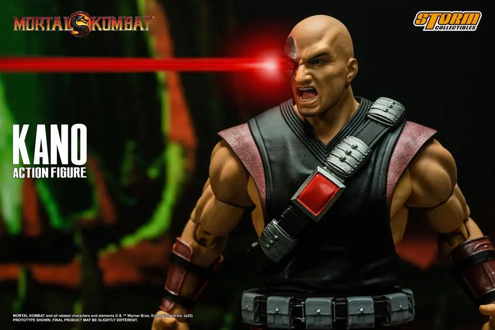 Mortal Kombat Actionfigur 1/12 Kano 18 cm Produktfoto