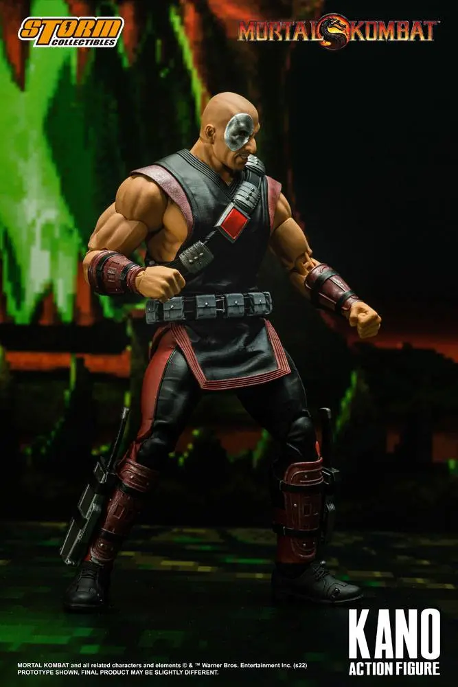 Mortal Kombat Actionfigur 1/12 Kano 18 cm Produktfoto