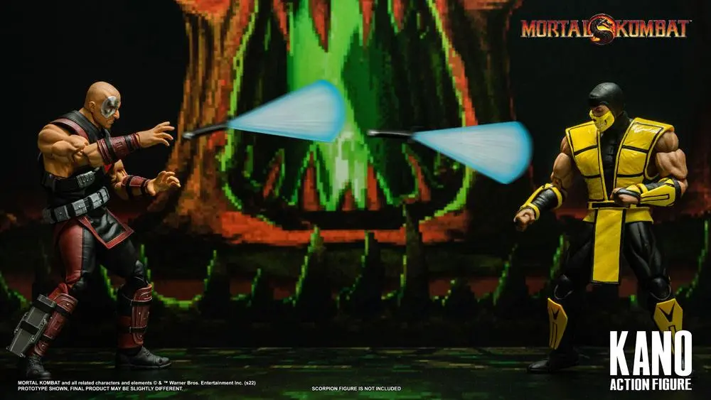 Mortal Kombat Actionfigur 1/12 Kano 18 cm Produktfoto