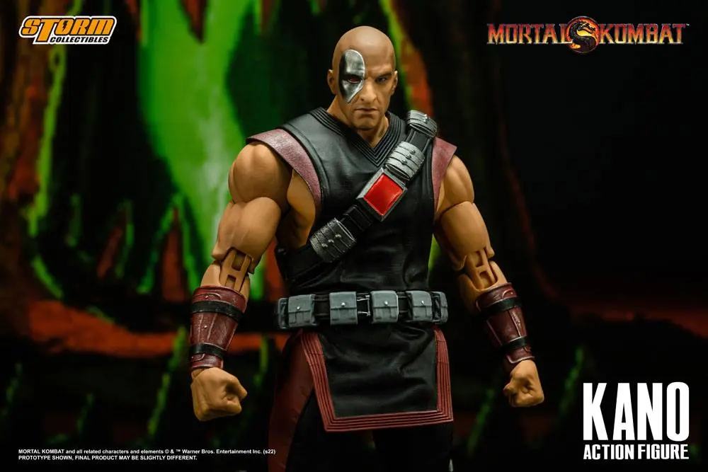 Mortal Kombat Actionfigur 1/12 Kano 18 cm Produktfoto