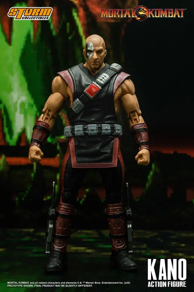 Mortal Kombat Actionfigur 1/12 Kano 18 cm Produktfoto