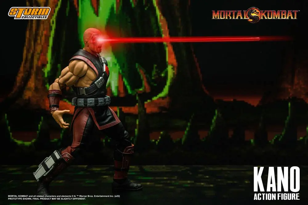 Mortal Kombat Actionfigur 1/12 Kano 18 cm Produktfoto