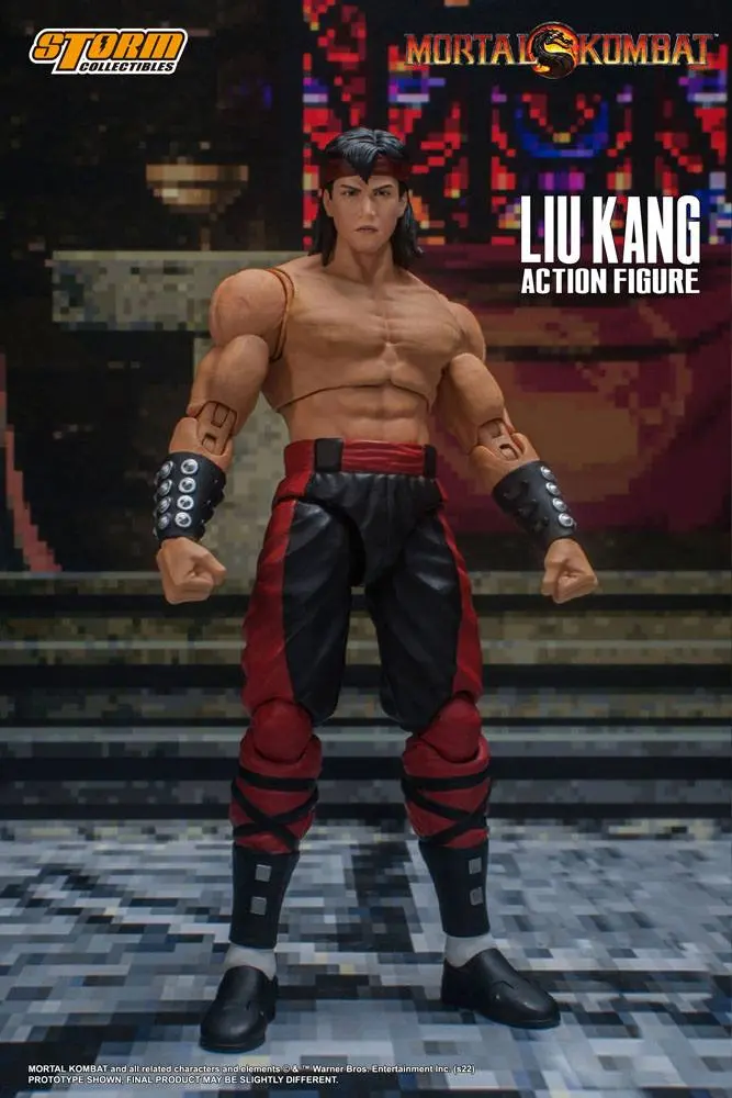 Mortal Kombat Actionfigur 1/12 Liu Kang 18 cm Produktfoto