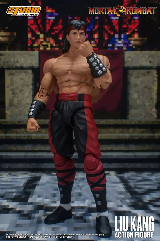 Mortal Kombat Actionfigur 1/12 Liu Kang 18 cm Produktfoto