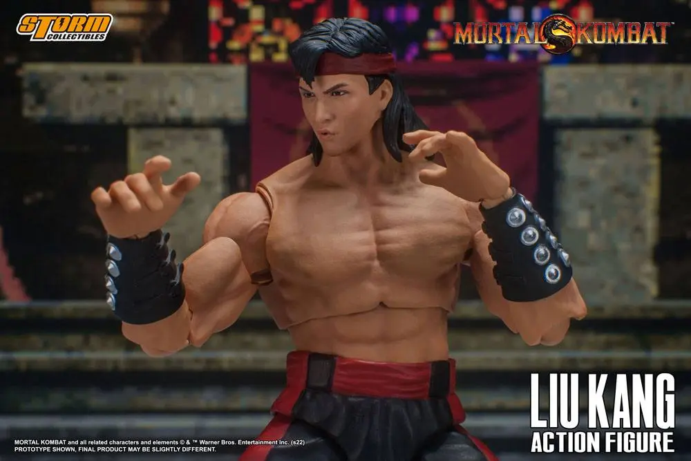 Mortal Kombat Actionfigur 1/12 Liu Kang 18 cm Produktfoto