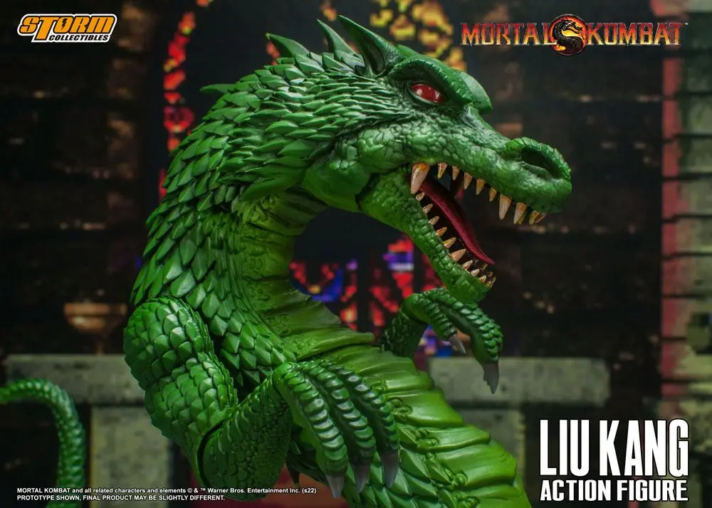 Mortal Kombat Actionfigur 1/12 Liu Kang 18 cm Produktfoto