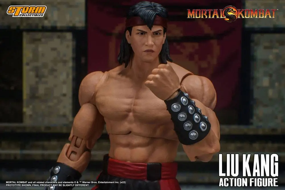 Mortal Kombat Actionfigur 1/12 Liu Kang 18 cm Produktfoto