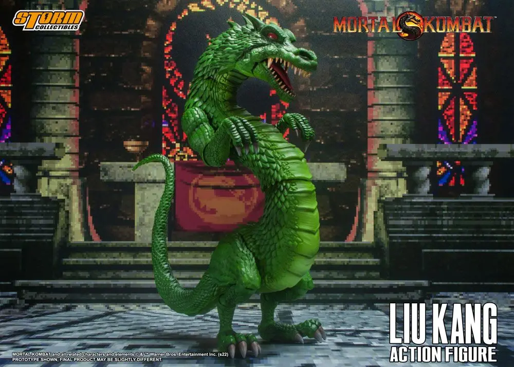 Mortal Kombat Actionfigur 1/12 Liu Kang 18 cm Produktfoto