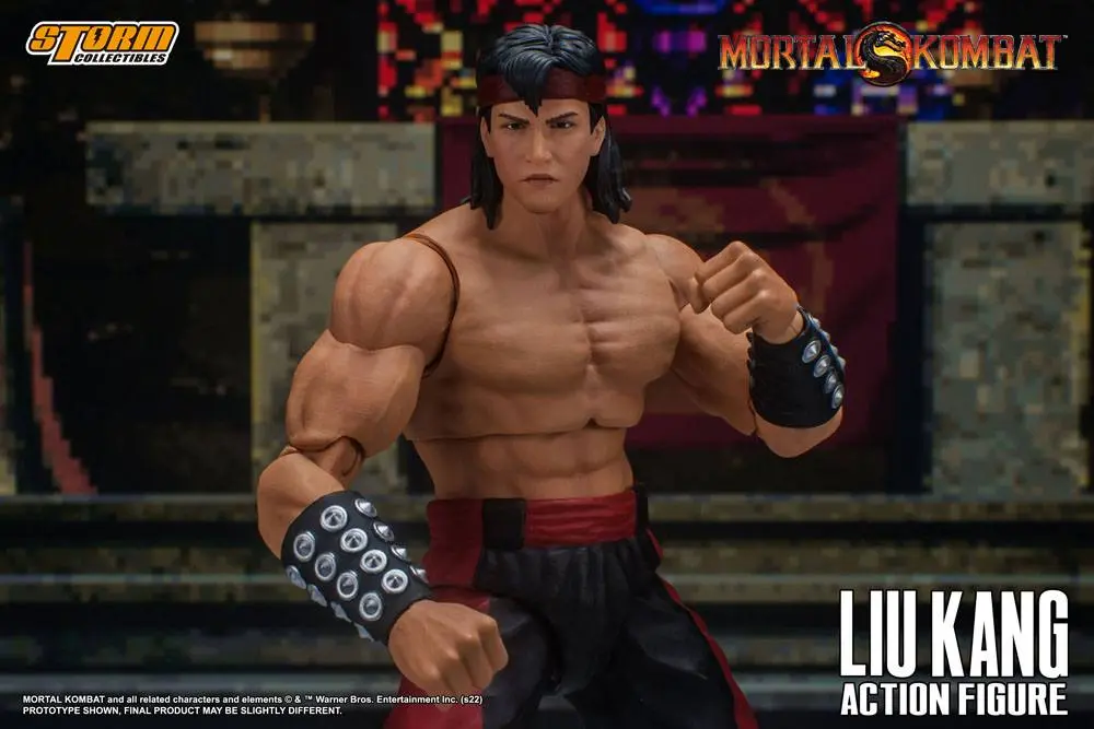 Mortal Kombat Actionfigur 1/12 Liu Kang 18 cm Produktfoto