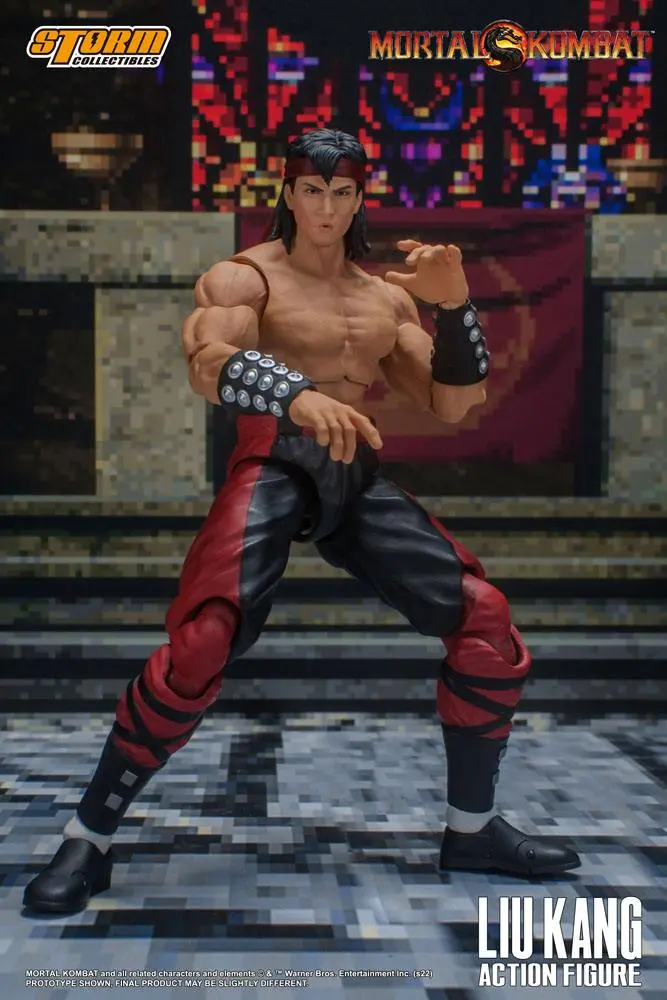 Mortal Kombat Actionfigur 1/12 Liu Kang 18 cm Produktfoto