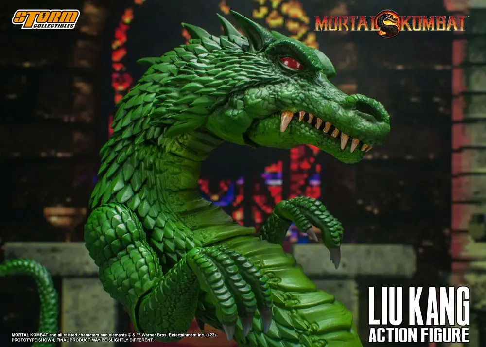Mortal Kombat Actionfigur 1/12 Liu Kang 18 cm Produktfoto