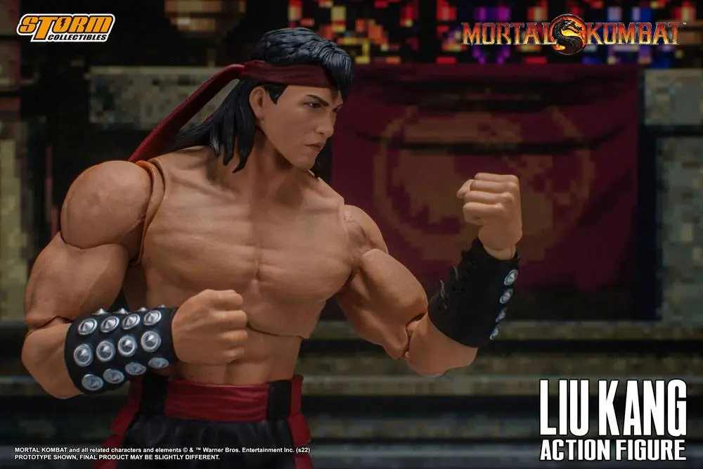 Mortal Kombat Actionfigur 1/12 Liu Kang 18 cm Produktfoto