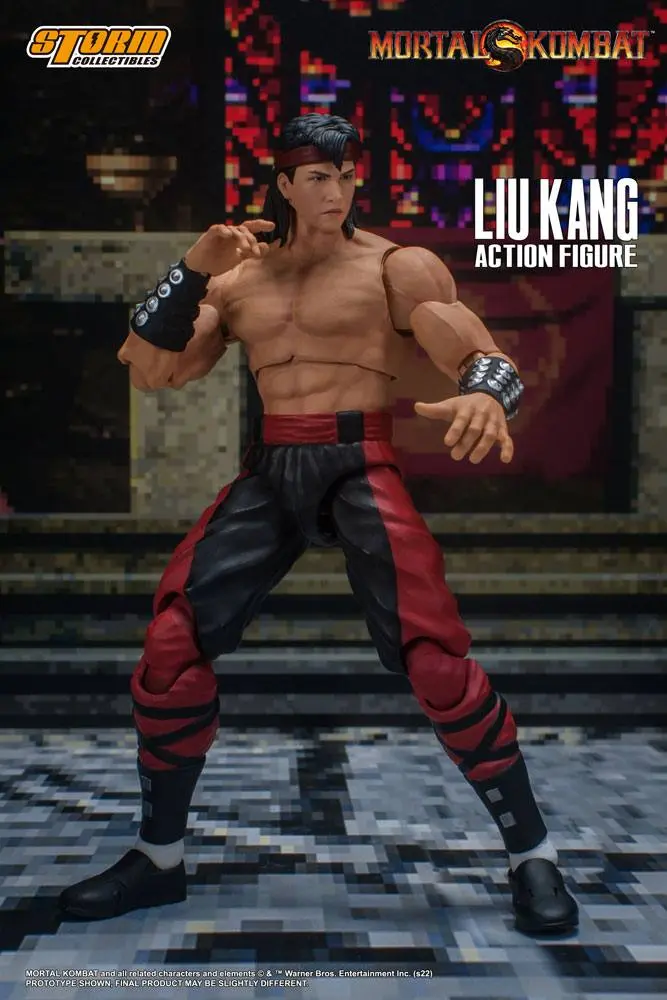 Mortal Kombat Actionfigur 1/12 Liu Kang 18 cm Produktfoto