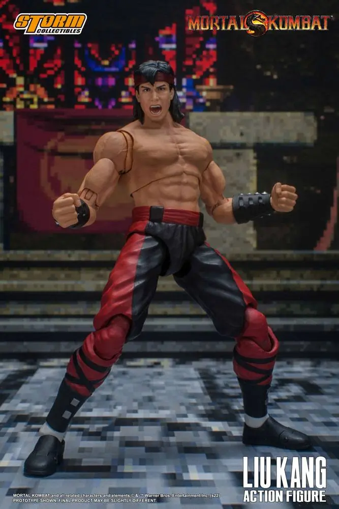 Mortal Kombat Actionfigur 1/12 Liu Kang 18 cm Produktfoto