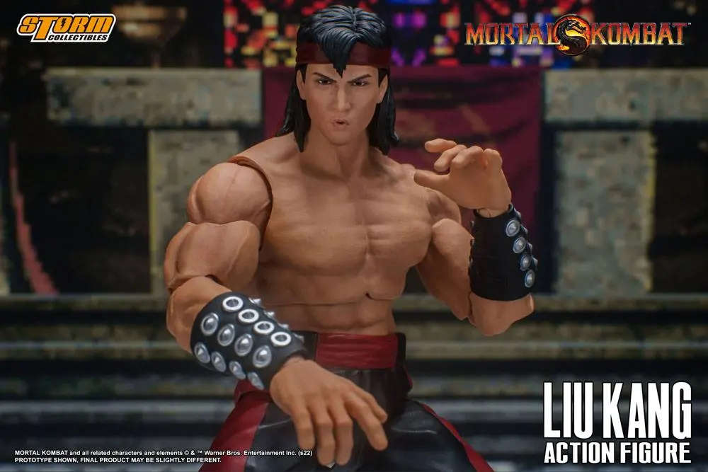 Mortal Kombat Actionfigur 1/12 Liu Kang 18 cm Produktfoto