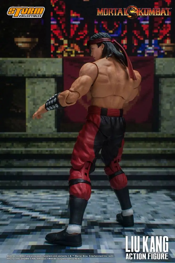 Mortal Kombat Actionfigur 1/12 Liu Kang 18 cm Produktfoto